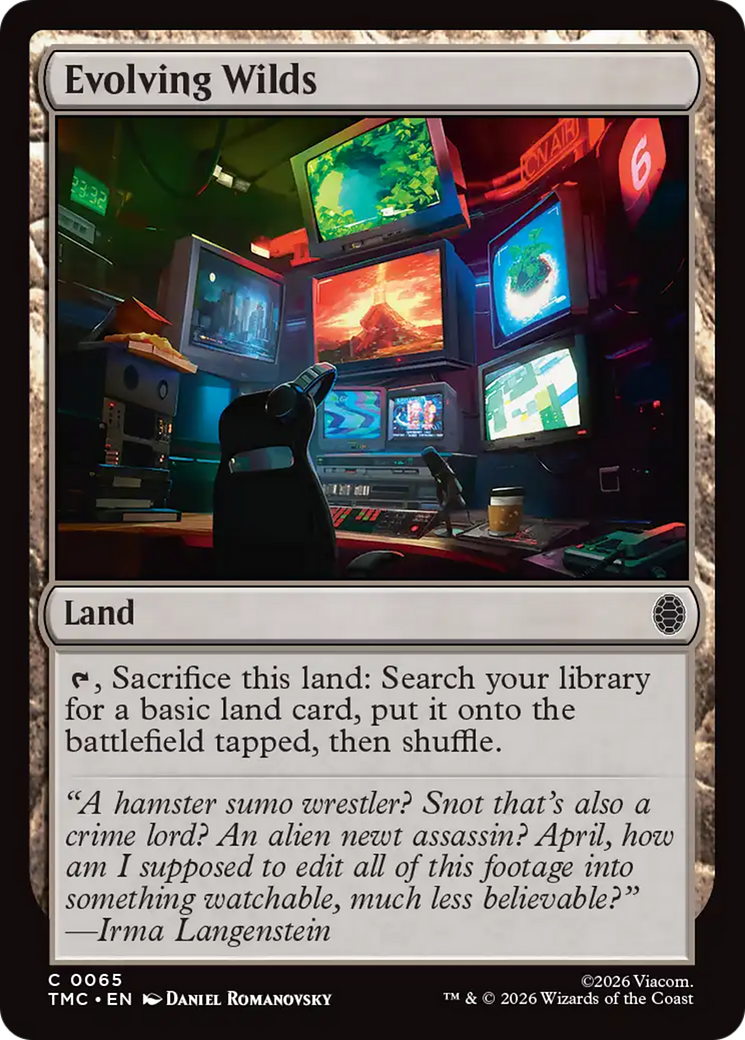 Terras em Desenvolvimento / Evolving Wilds - Magic: The Gathering - MoxLand