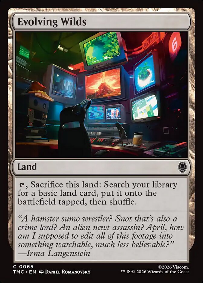 Terras em Desenvolvimento / Evolving Wilds - Magic: The Gathering - MoxLand