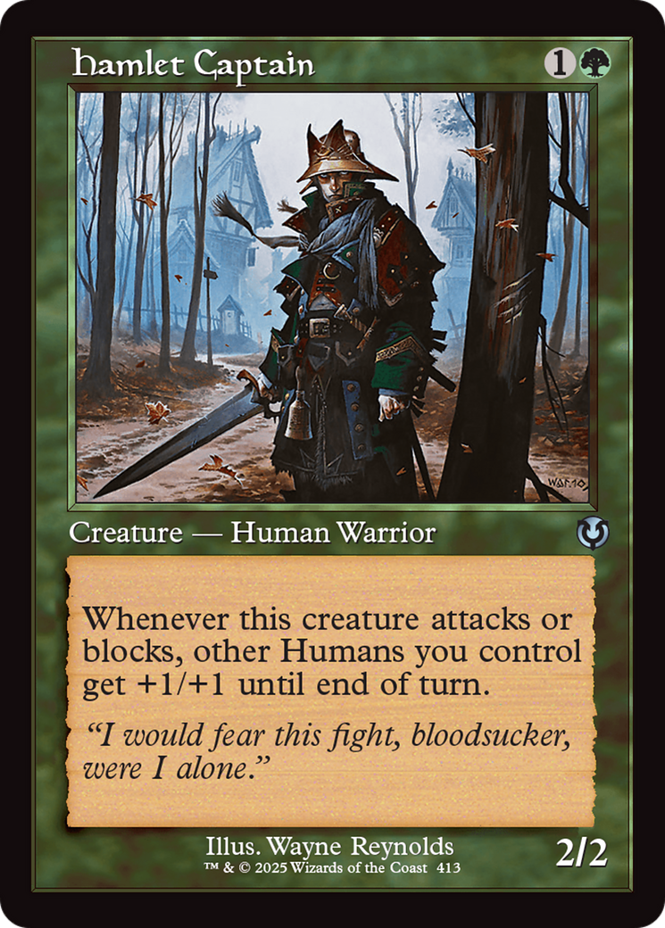 Capitão do Povoado / Hamlet Captain - Magic: The Gathering - MoxLand