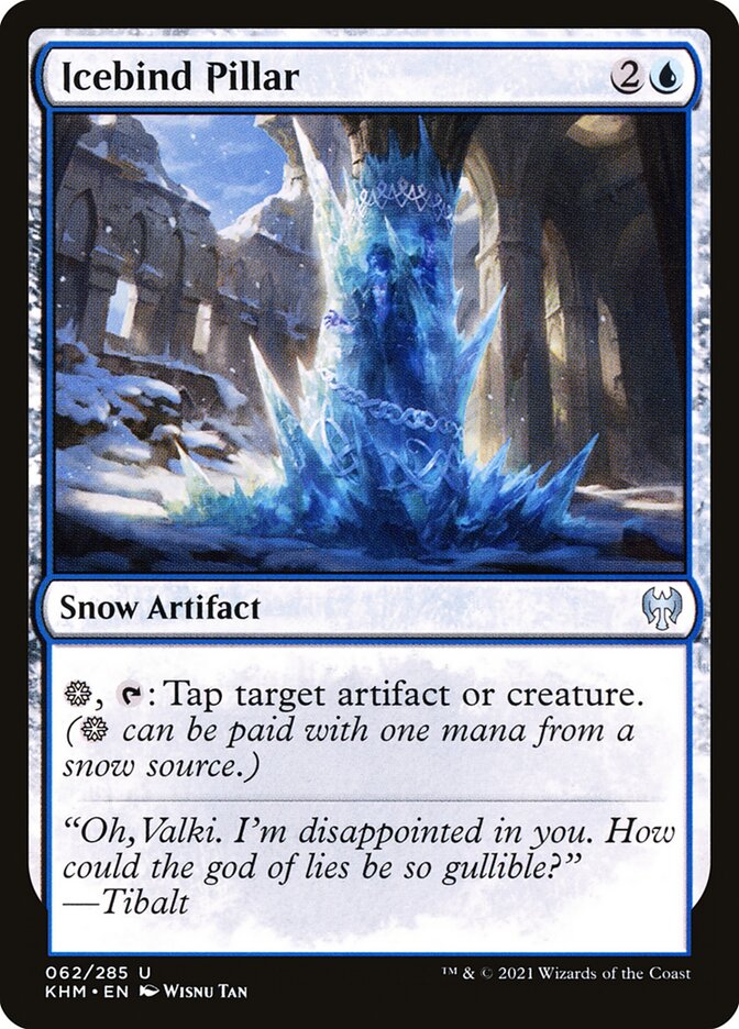 Pilar de Glaciodetenção / Icebind Pillar - Magic: The Gathering - MoxLand