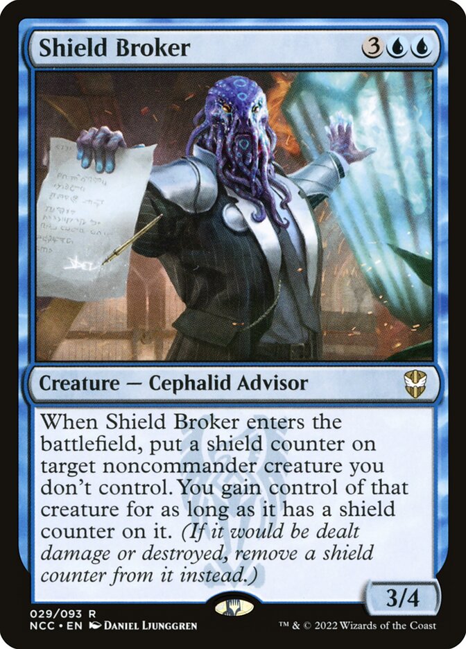 Mediador do Escudo / Shield Broker - Magic: The Gathering - MoxLand