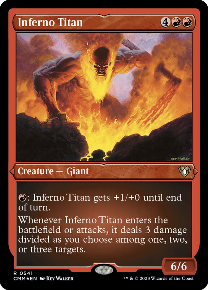 Titã do Inferno / Inferno Titan - Magic: The Gathering - MoxLand