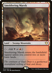 Pântano Ardente / Smoldering Marsh - Magic: The Gathering - MoxLand