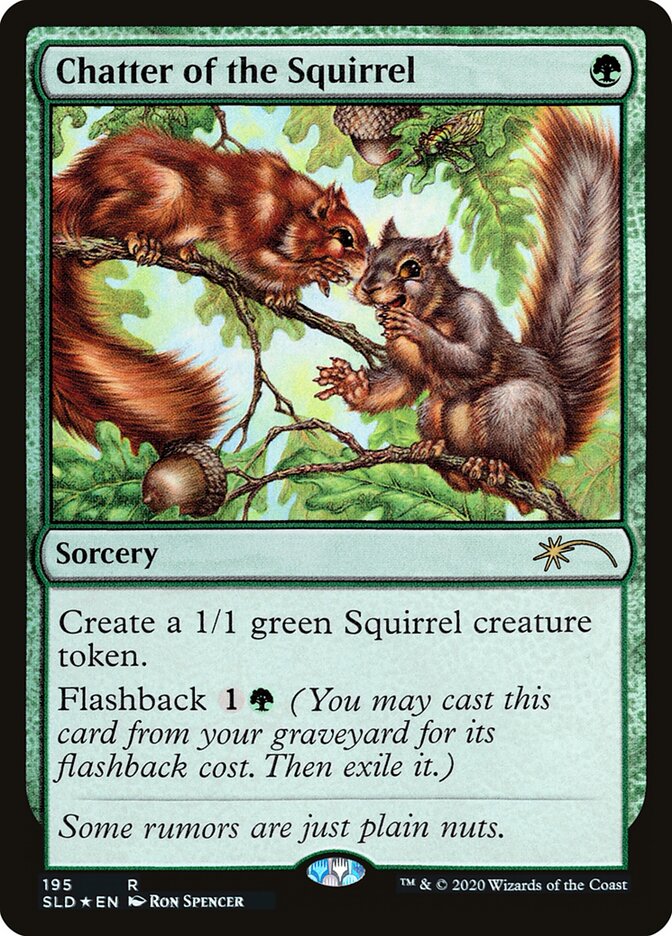 Tagarelice dos Esquilos / Chatter of the Squirrel - Magic: The Gathering - MoxLand