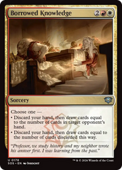Borrowed Knowledge - Magic: The Gathering - MoxLand