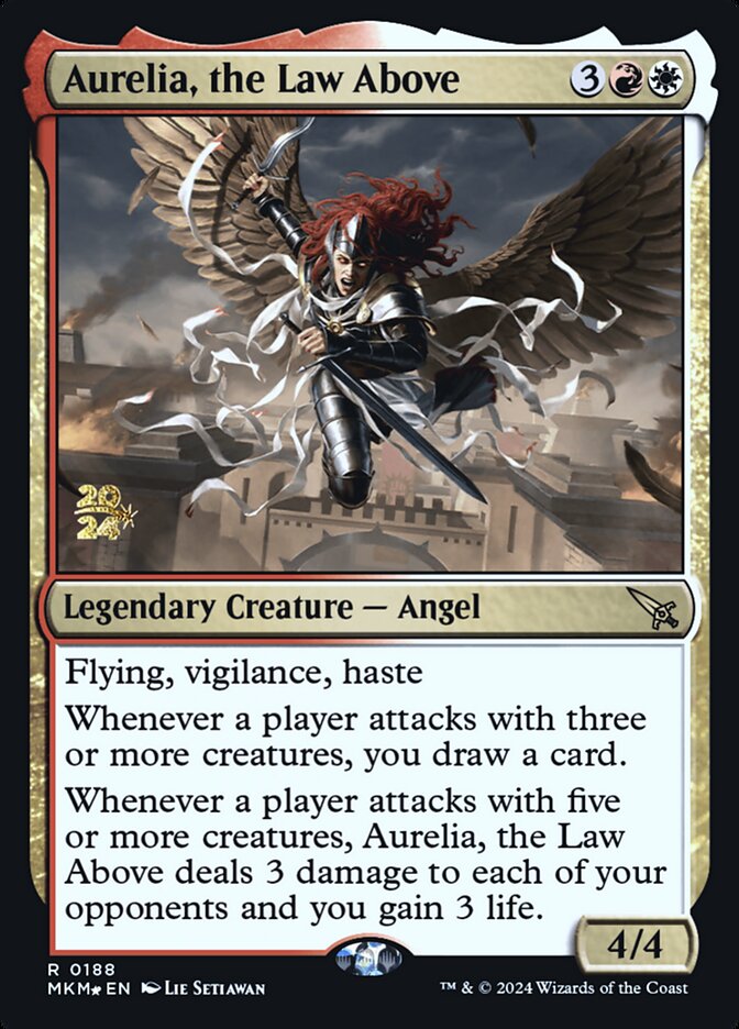 Aurélia, A Lei das Alturas / Aurelia, the Law Above - Magic: The Gathering - MoxLand