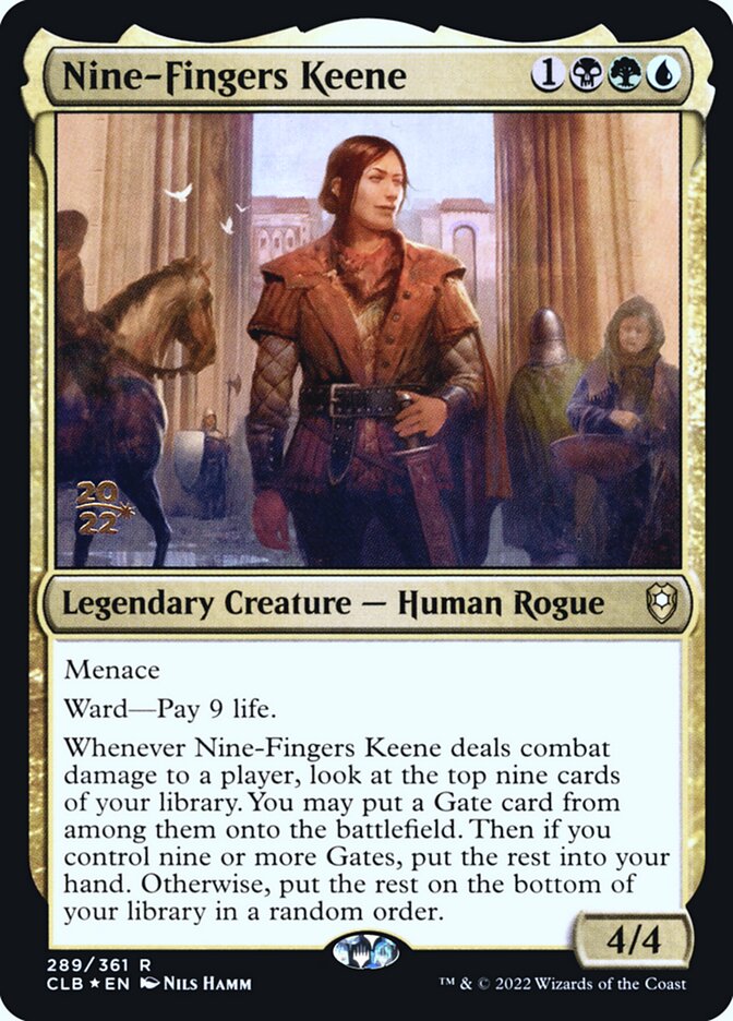 Astele Keene / Nine-Fingers Keene - Magic: The Gathering - MoxLand
