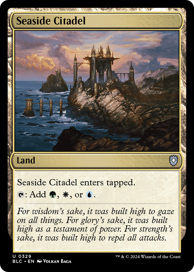 Cidadela à Beira-Mar / Seaside Citadel - Magic: The Gathering - MoxLand