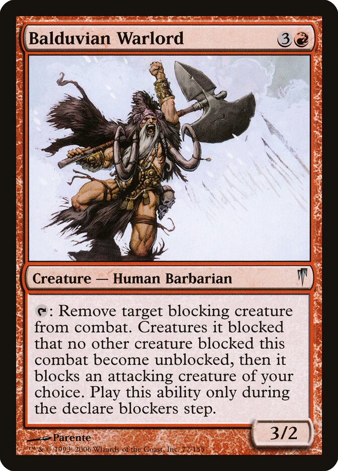 Comandante Balduviano / Balduvian Warlord - Magic: The Gathering - MoxLand