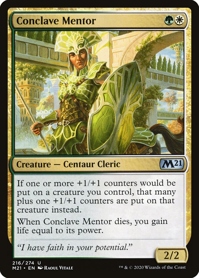 Mentora do Conclave / Conclave Mentor - Magic: The Gathering - MoxLand