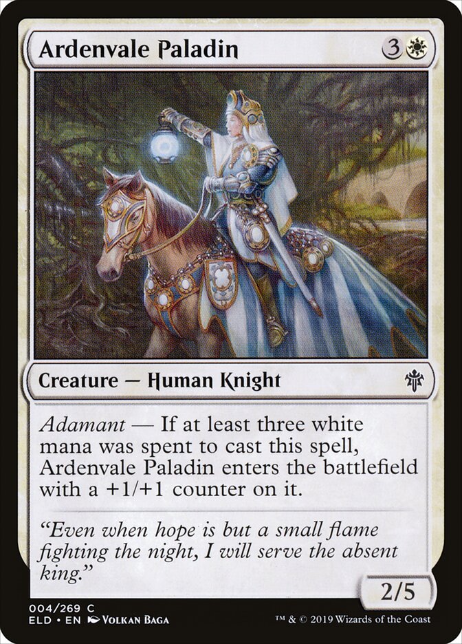 Paladina do Vale Arden / Ardenvale Paladin - Magic: The Gathering - MoxLand