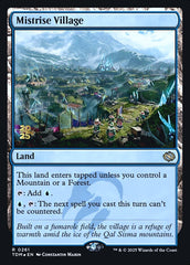 Mistrise Village - Magic: The Gathering - MoxLand