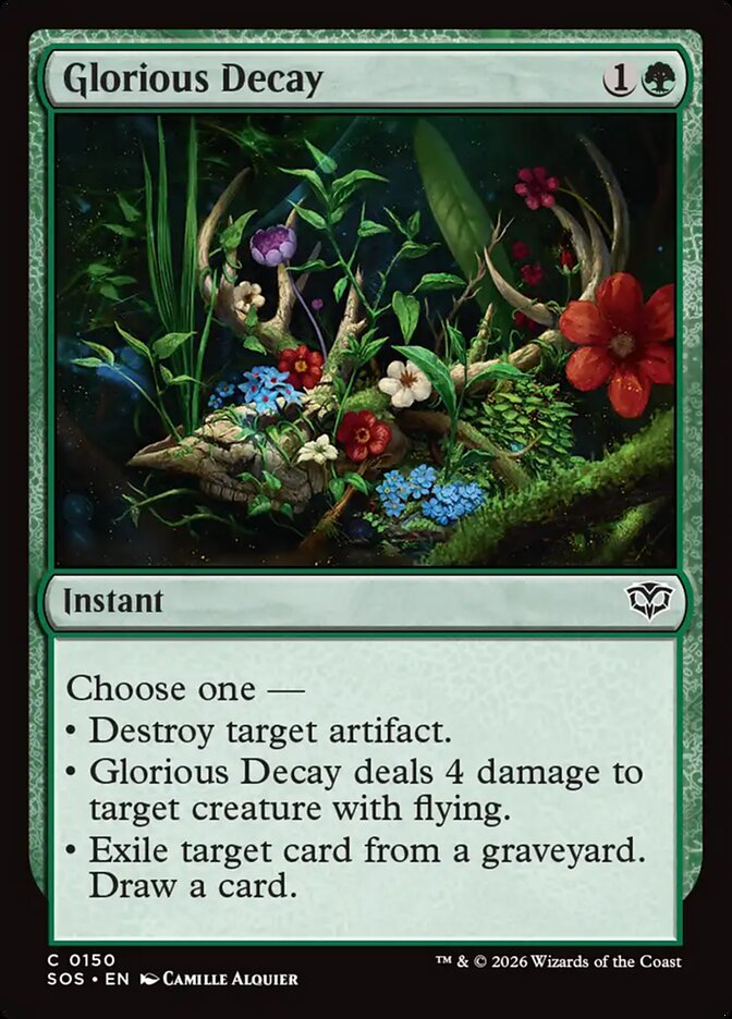 Glorious Decay - Magic: The Gathering - MoxLand