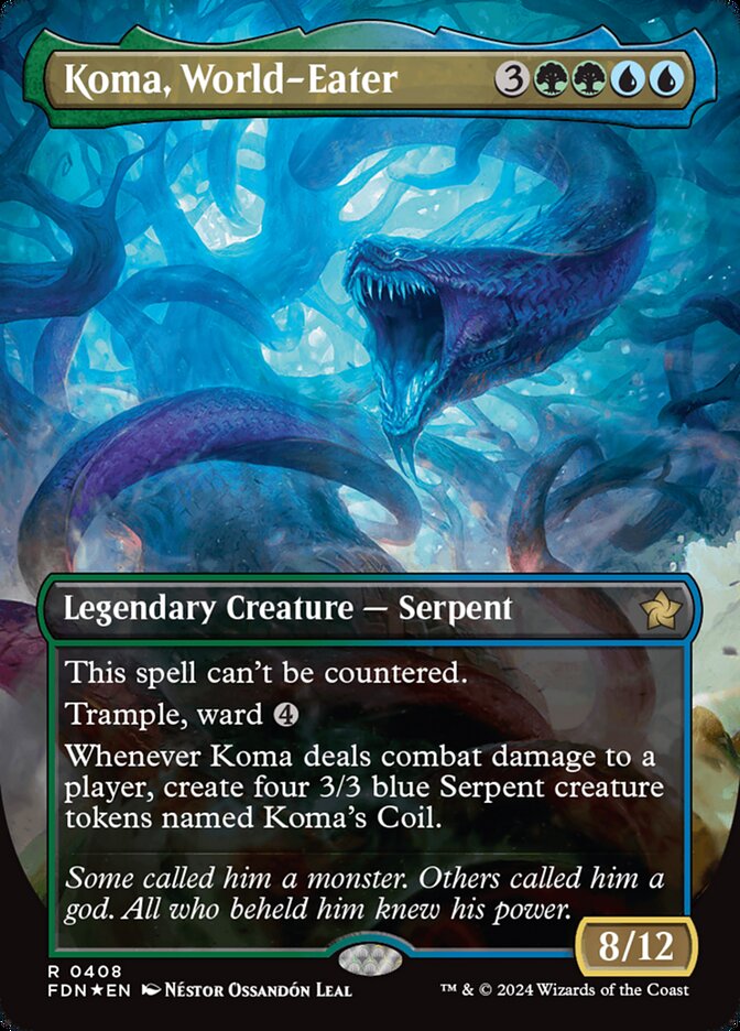 Koma, Devorador de Mundos / Koma, World-Eater - Magic: The Gathering - MoxLand