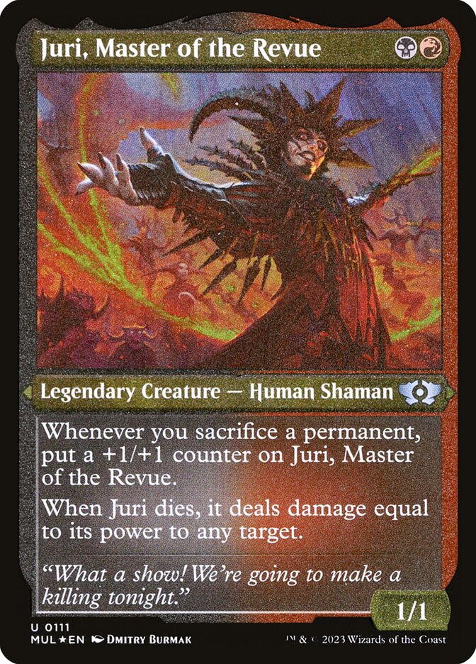 Juri, Mestre da Trupe / Juri, Master of the Revue - Magic: The Gathering - MoxLand
