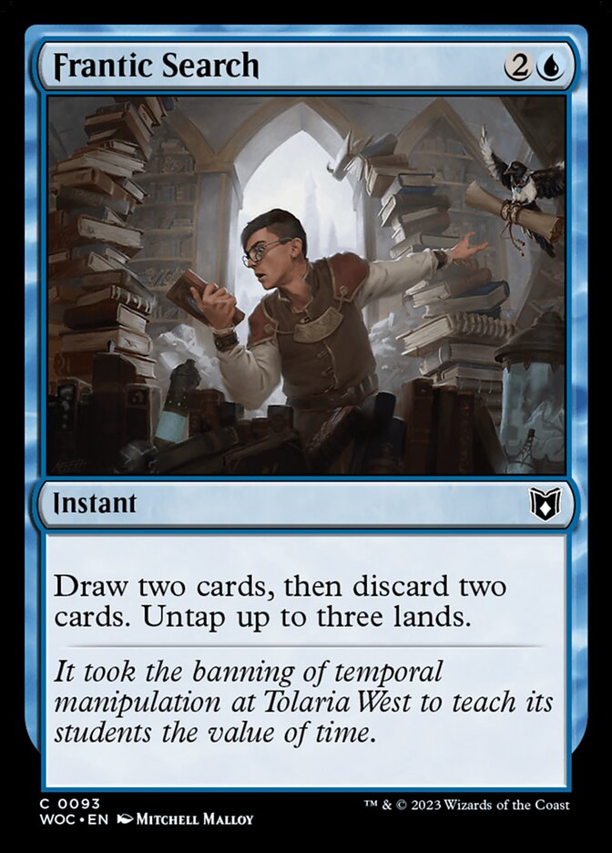 Busca Frenética / Frantic Search - Magic: The Gathering - MoxLand