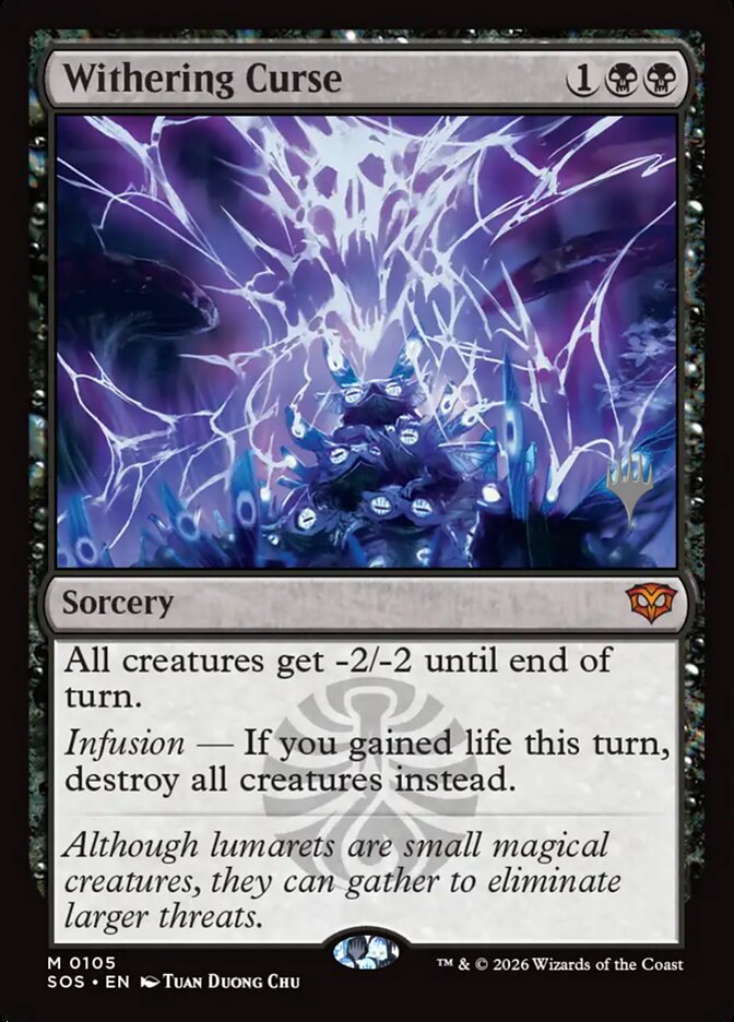 Withering Curse - Magic: The Gathering - MoxLand