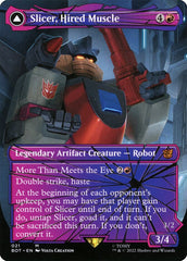 Slicer, Capanga de Aluguel / Slicer, Hired Muscle - Magic: The Gathering - MoxLand