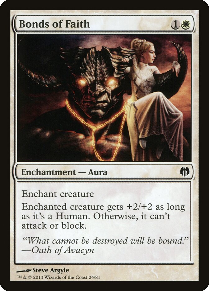 Laços de Fé / Bonds of Faith - Magic: The Gathering - MoxLand