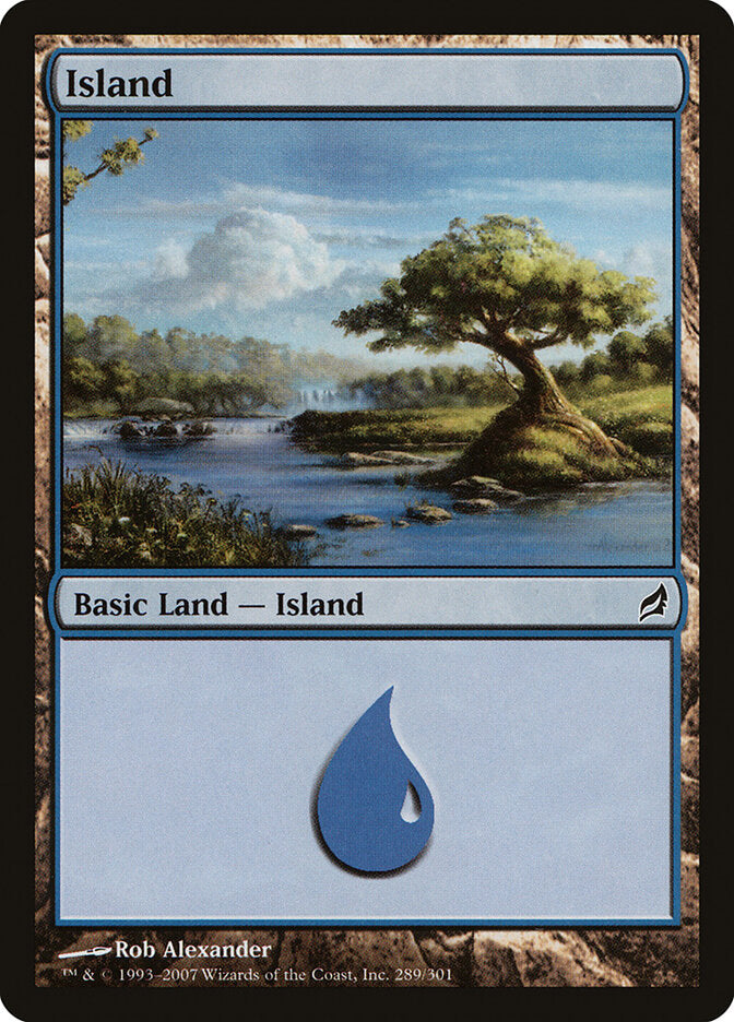 Ilha / Island - Magic: The Gathering - MoxLand