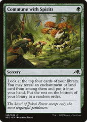 Comungar com Espíritos / Commune with Spirits - Magic: The Gathering - MoxLand