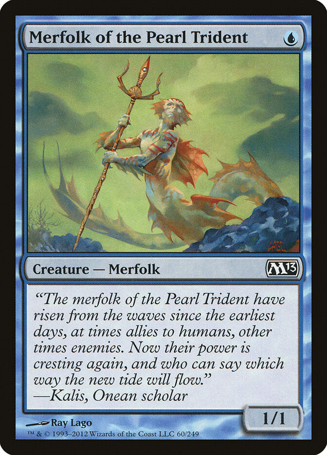 Tritões do Tridente Perolado / Merfolk of the Pearl Trident - Magic: The Gathering - MoxLand