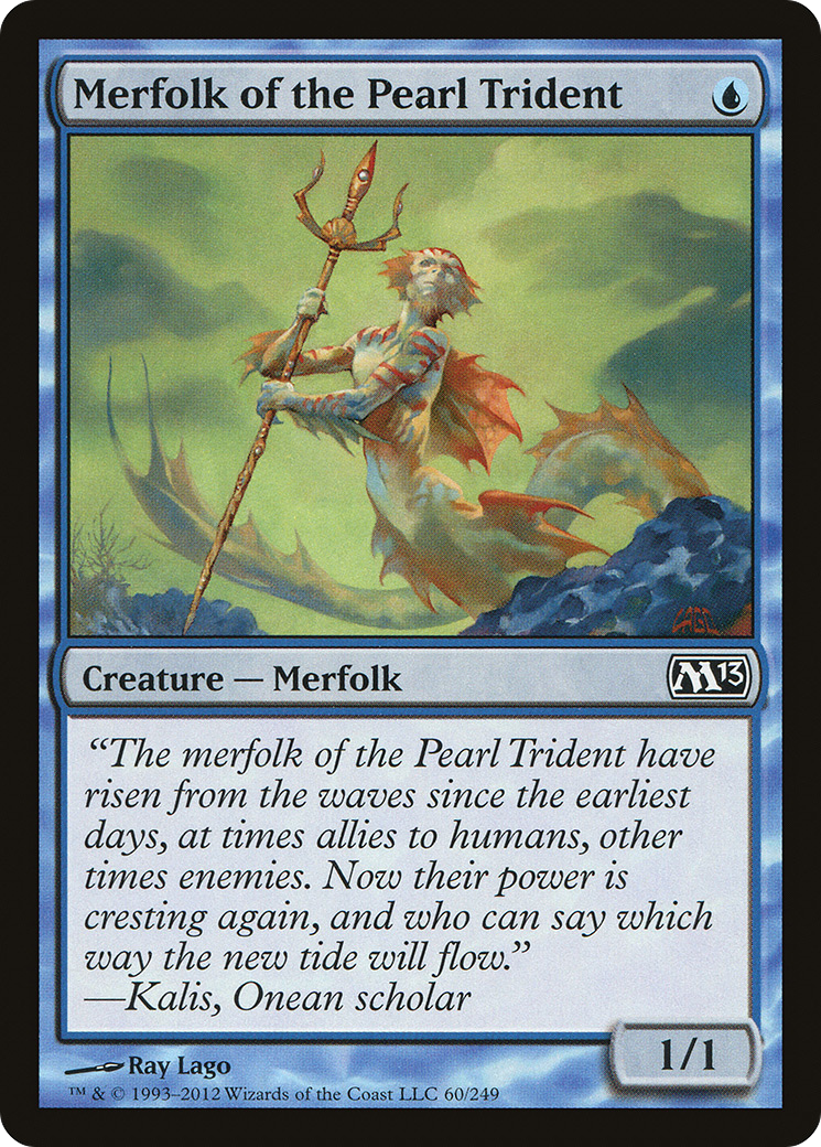 Tritões do Tridente Perolado / Merfolk of the Pearl Trident - Magic: The Gathering - MoxLand