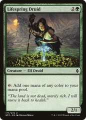 Druida da Fonte Vital / Lifespring Druid - Magic: The Gathering - MoxLand