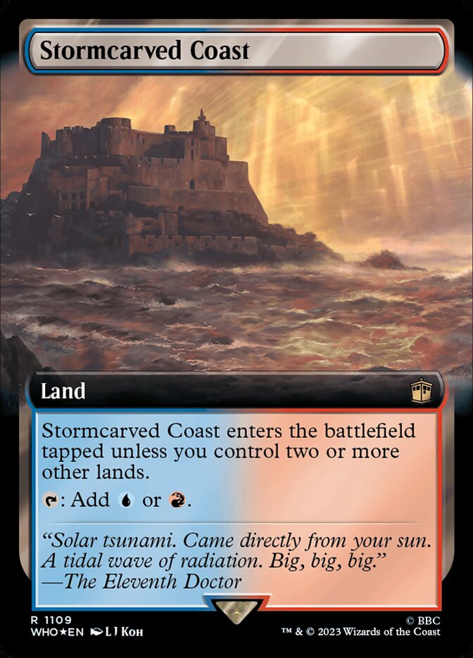 Costa Esculpida pelas Tempestades / Stormcarved Coast - Magic: The Gathering - MoxLand