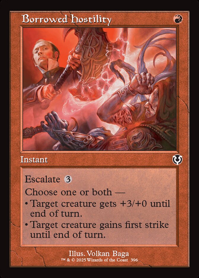 Hostilidade Emprestada / Borrowed Hostility - Magic: The Gathering - MoxLand
