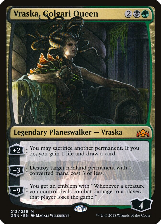 Vraska, Rainha Golgari / Vraska, Golgari Queen - Magic: The Gathering - MoxLand