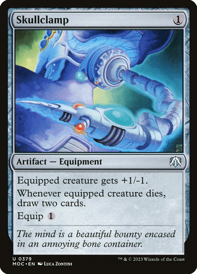 Pinça Craniana / Skullclamp - Magic: The Gathering - MoxLand