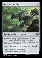 Altar do Goyf / Altar of the Goyf - Magic: The Gathering - MoxLand