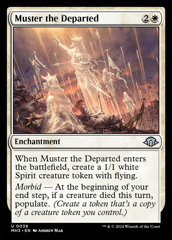 Mobilizar os Partidos / Muster the Departed - Magic: The Gathering - MoxLand