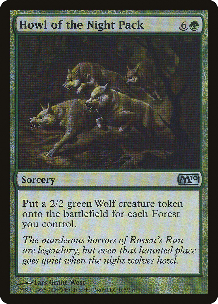Uivo da Matilha Noturna / Howl of the Night Pack - Magic: The Gathering - MoxLand