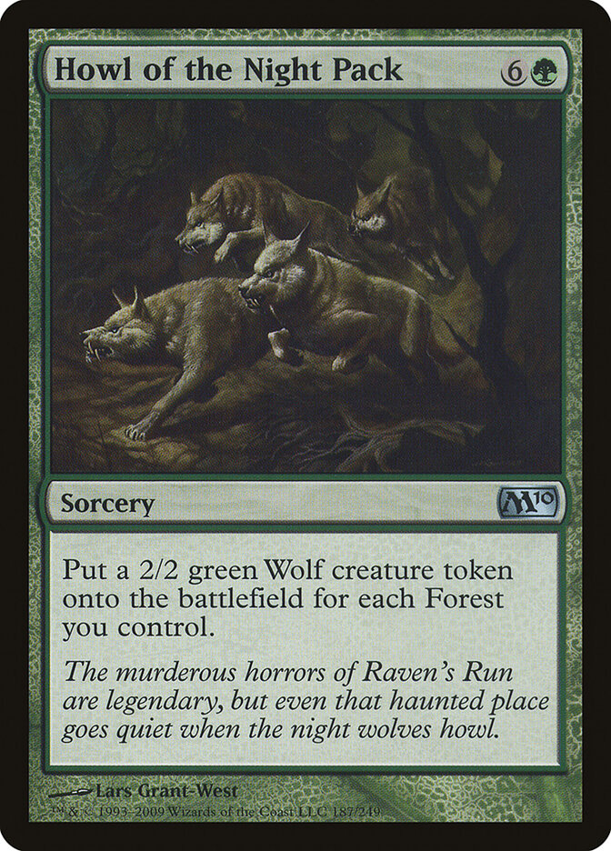 Uivo da Matilha Noturna / Howl of the Night Pack - Magic: The Gathering - MoxLand
