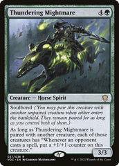Pesadelo da Força Trovejante / Thundering Mightmare - Magic: The Gathering - MoxLand