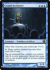 Arquiteto-Mor / Grand Architect - Magic: The Gathering - MoxLand
