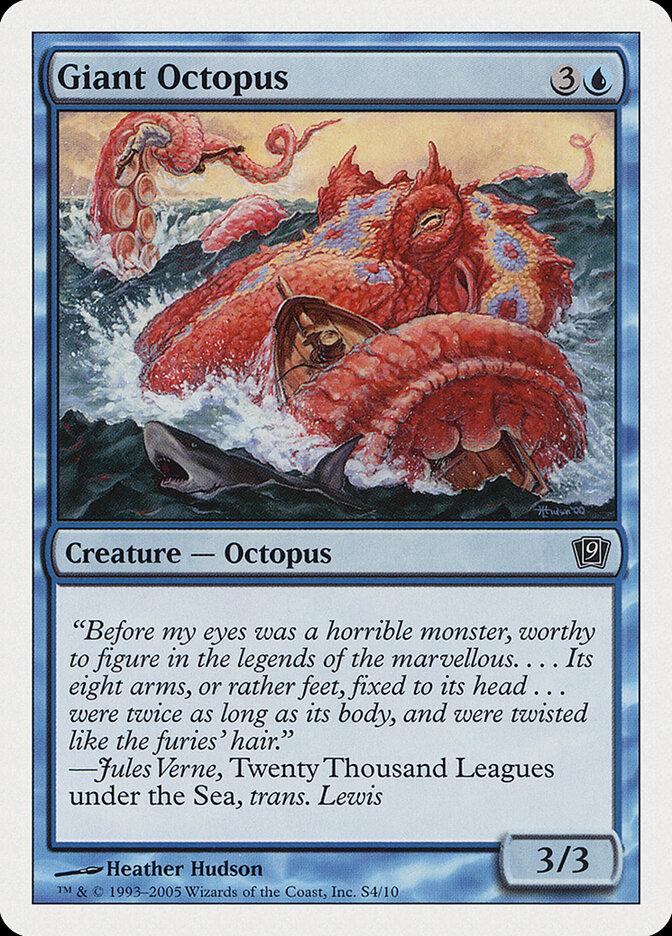 Polvo Gigante / Giant Octopus - Magic: The Gathering - MoxLand