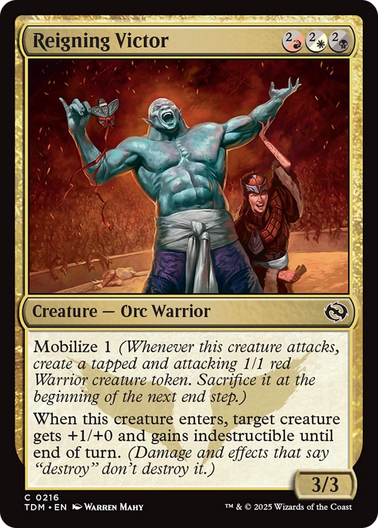 Campeão Atual / Reigning Victor - Magic: The Gathering - MoxLand