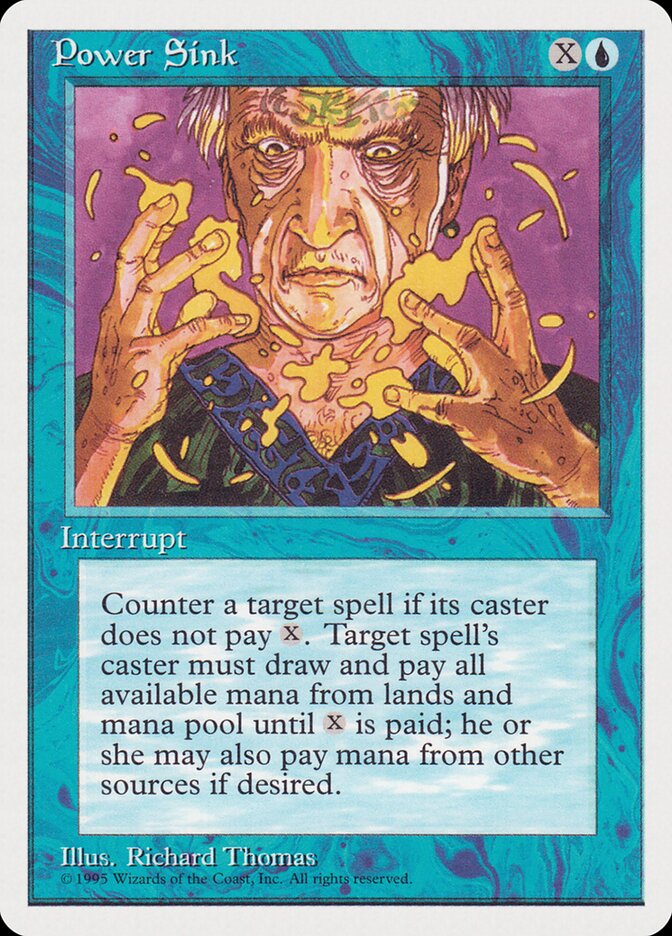 Sorvedouro de Mana / Power Sink - Magic: The Gathering - MoxLand
