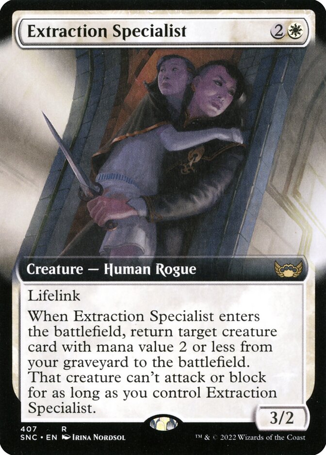Especialista em Resgates / Extraction Specialist - Magic: The Gathering - MoxLand