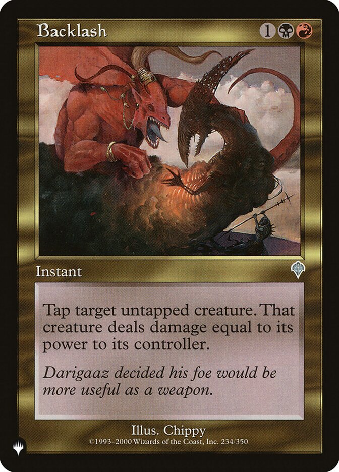 Ricochete / Backlash - Magic: The Gathering - MoxLand