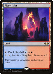 Ilhota Ardente / Fiery Islet - Magic: The Gathering - MoxLand