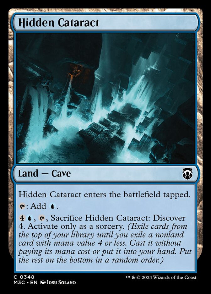 Catarata Escondida / Hidden Cataract - Magic: The Gathering - MoxLand
