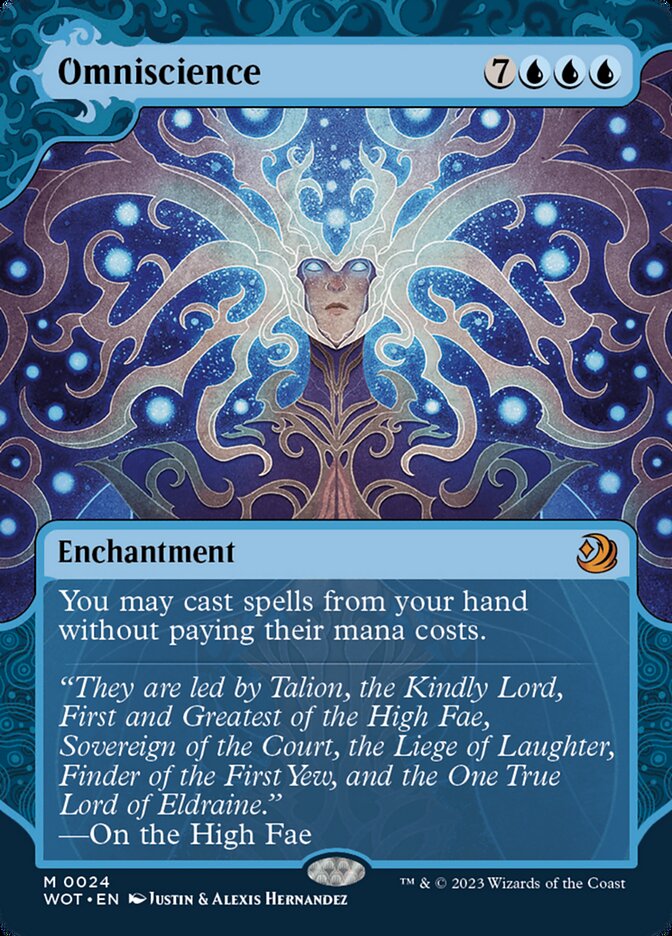 Onisciência / Omniscience - Magic: The Gathering - MoxLand