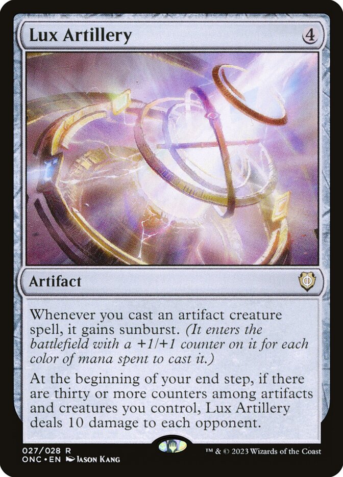 Artilharia de Lux / Lux Artillery - Magic: The Gathering - MoxLand