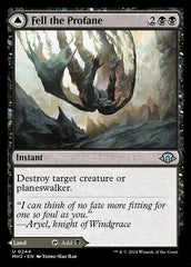 Derrubar os Profanos / Fell the Profane - Magic: The Gathering - MoxLand