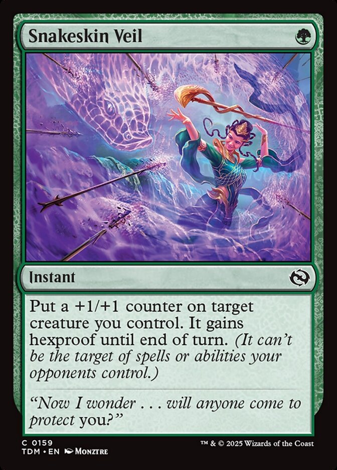 Véu de Pele de Serpente / Snakeskin Veil - Magic: The Gathering - MoxLand