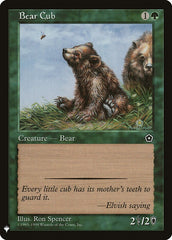 Bear Cub - Magic: The Gathering - MoxLand